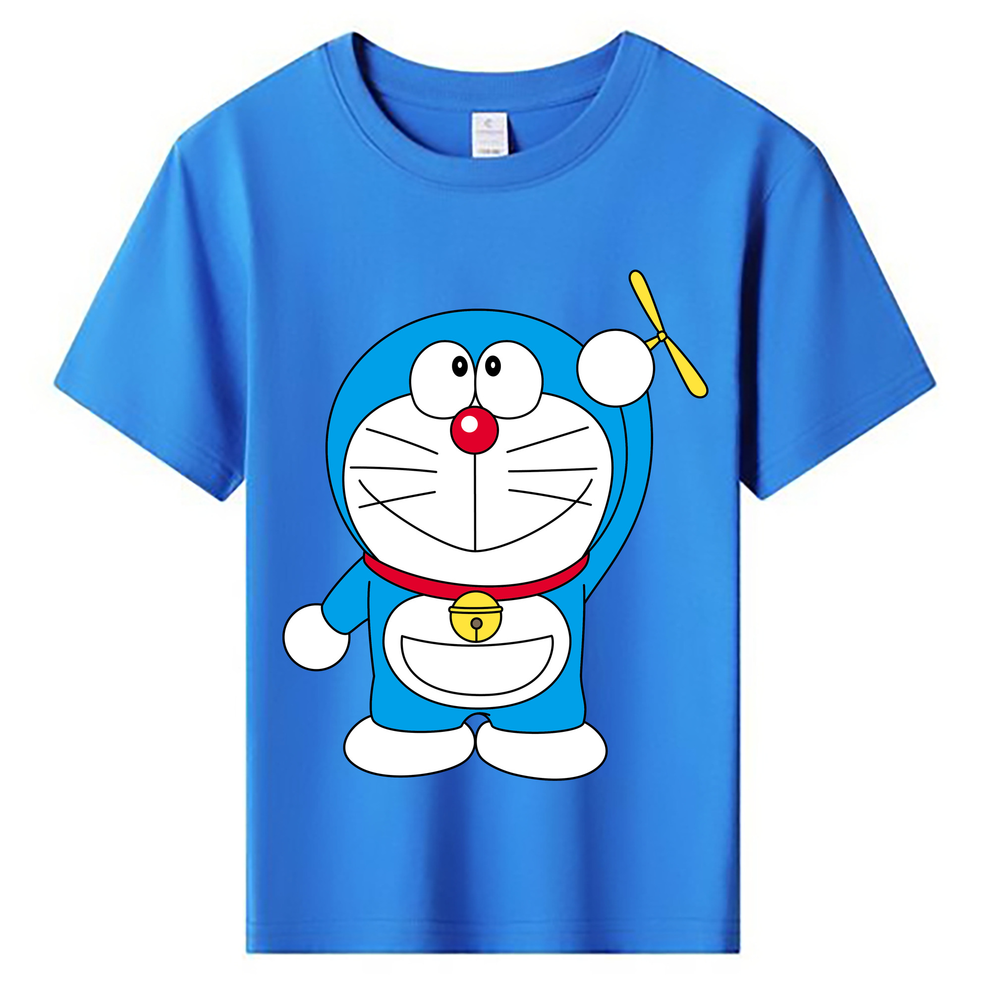 （画像用） ドラえもん Doraemon 綿100％キッズTシャツ（フロントプリント）